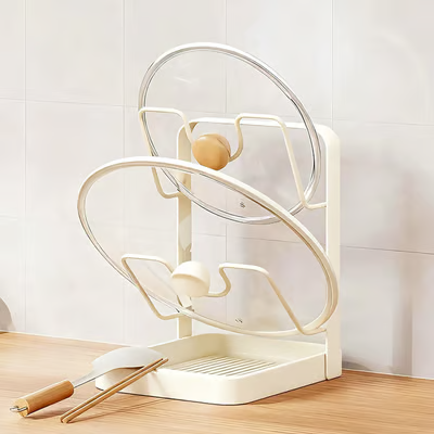 Kitchen Pot Lid Storage Rack
